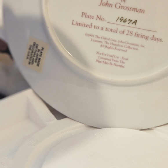 A Token Of Love - From "Love’s Messenger's" Plates by John Grossman w/ COA 1995 - Picture 6 of 7